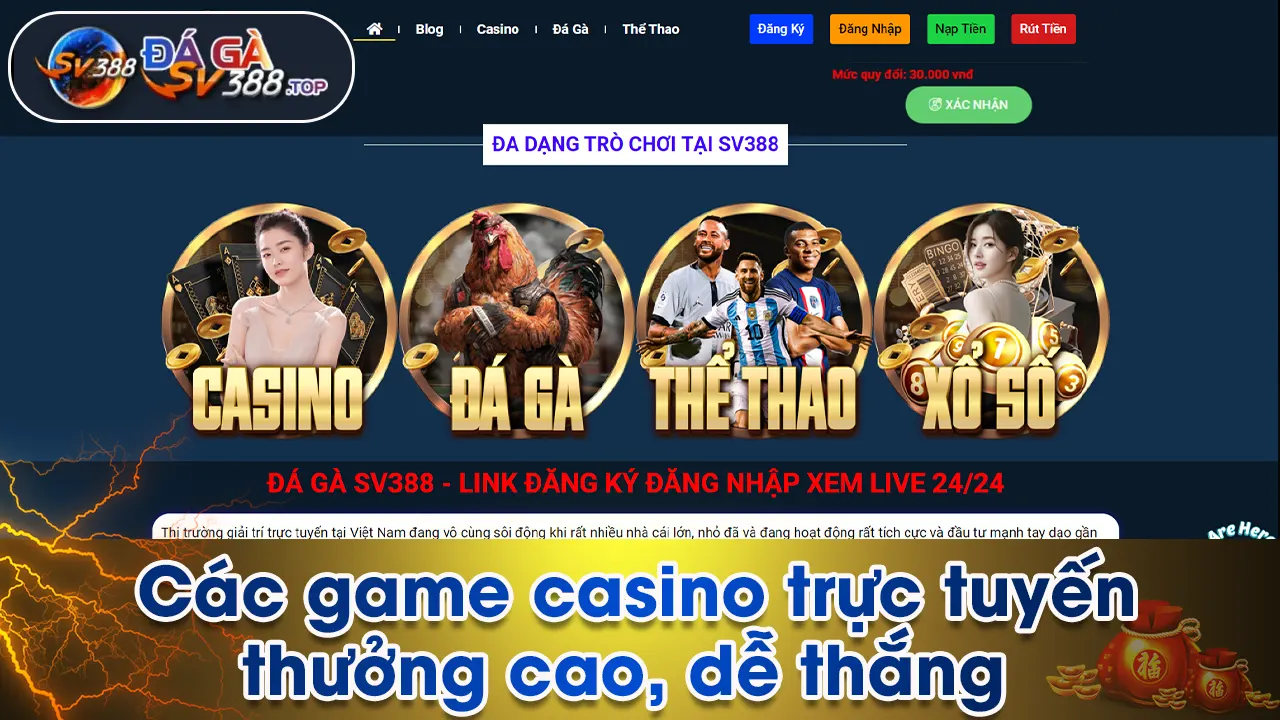 Các game casino trực tuyến 01